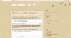 Desktop Screenshot of dotnetadventureland.blogspot.com