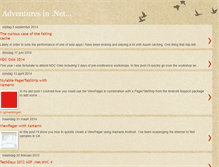 Tablet Screenshot of dotnetadventureland.blogspot.com