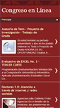 Mobile Screenshot of congresoenlinea.blogspot.com