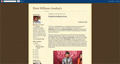 Desktop Screenshot of peterwilliamsamalraj.blogspot.com