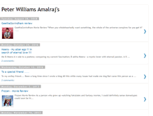 Tablet Screenshot of peterwilliamsamalraj.blogspot.com