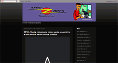 Desktop Screenshot of afroartscabeleireiros.blogspot.com