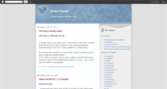 Desktop Screenshot of flesler.blogspot.com
