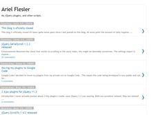 Tablet Screenshot of flesler.blogspot.com