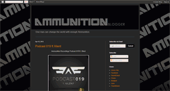 Desktop Screenshot of ammunitionrecs.blogspot.com