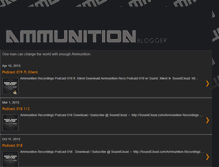 Tablet Screenshot of ammunitionrecs.blogspot.com