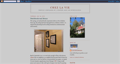 Desktop Screenshot of chezlavie.blogspot.com