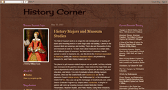 Desktop Screenshot of history-chick.blogspot.com