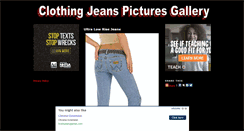 Desktop Screenshot of clothing-jeans.blogspot.com