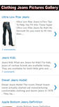 Mobile Screenshot of clothing-jeans.blogspot.com