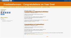 Desktop Screenshot of freebiesformom.blogspot.com