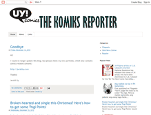 Tablet Screenshot of komiksreporter.blogspot.com