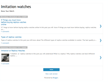 Tablet Screenshot of imitationwatches.blogspot.com