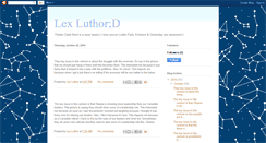 Desktop Screenshot of lexylovessuperman.blogspot.com