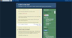 Desktop Screenshot of agirlinthegulf.blogspot.com