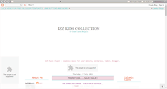 Desktop Screenshot of izzkidscollection.blogspot.com