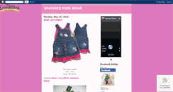 Desktop Screenshot of lovebabywear.blogspot.com