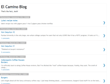 Tablet Screenshot of elcaminoblog.blogspot.com