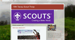 Desktop Screenshot of 18twu-scout.blogspot.com