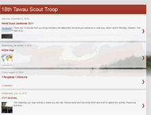 Tablet Screenshot of 18twu-scout.blogspot.com