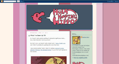 Desktop Screenshot of hulahoopinghippo.blogspot.com