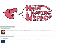 Tablet Screenshot of hulahoopinghippo.blogspot.com