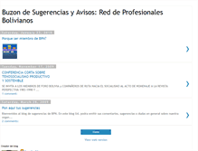 Tablet Screenshot of bpnsugerencias.blogspot.com