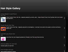 Tablet Screenshot of hairstyle-gallery.blogspot.com