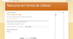 Desktop Screenshot of cacadoresdetesouros.blogspot.com