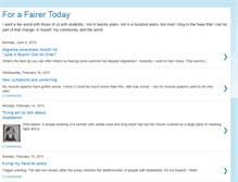 Tablet Screenshot of fairertoday.blogspot.com