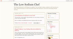 Desktop Screenshot of lowsodiumchef.blogspot.com