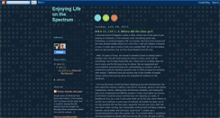 Desktop Screenshot of enjoyinglifeonthespectrum.blogspot.com