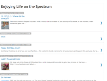 Tablet Screenshot of enjoyinglifeonthespectrum.blogspot.com