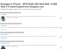 Tablet Screenshot of domingosinprocess.blogspot.com