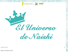 Tablet Screenshot of eluniversodenaishi.blogspot.com