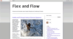 Desktop Screenshot of flexandflow.blogspot.com