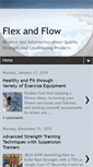 Mobile Screenshot of flexandflow.blogspot.com