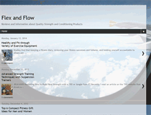 Tablet Screenshot of flexandflow.blogspot.com