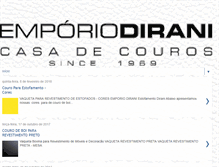 Tablet Screenshot of casadecouro.blogspot.com