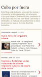 Mobile Screenshot of cubaporfuera.blogspot.com
