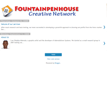 Tablet Screenshot of fountainpenhouse.blogspot.com