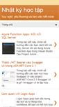 Mobile Screenshot of nhatkyhoctap.blogspot.com
