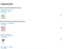 Tablet Screenshot of clippingbee.blogspot.com