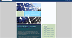 Desktop Screenshot of energyauditorg.blogspot.com