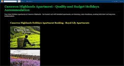 Desktop Screenshot of cameron-highlands-apartments.blogspot.com