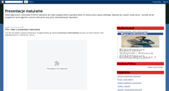 Desktop Screenshot of prezentacje2010.blogspot.com