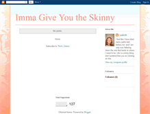 Tablet Screenshot of immagiveyoutheskinny.blogspot.com