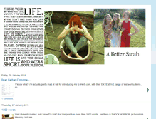 Tablet Screenshot of abettersarah.blogspot.com