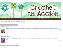 Tablet Screenshot of crochetenaccion.blogspot.com