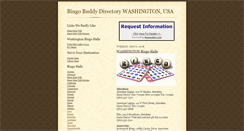 Desktop Screenshot of bingodirectorywashington.blogspot.com